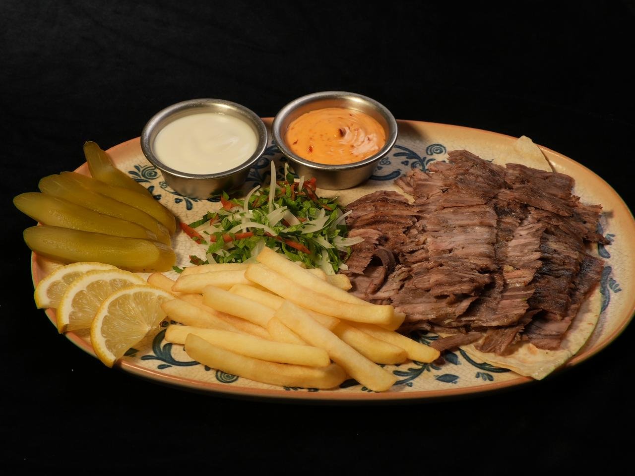 نفر شاورما لحم